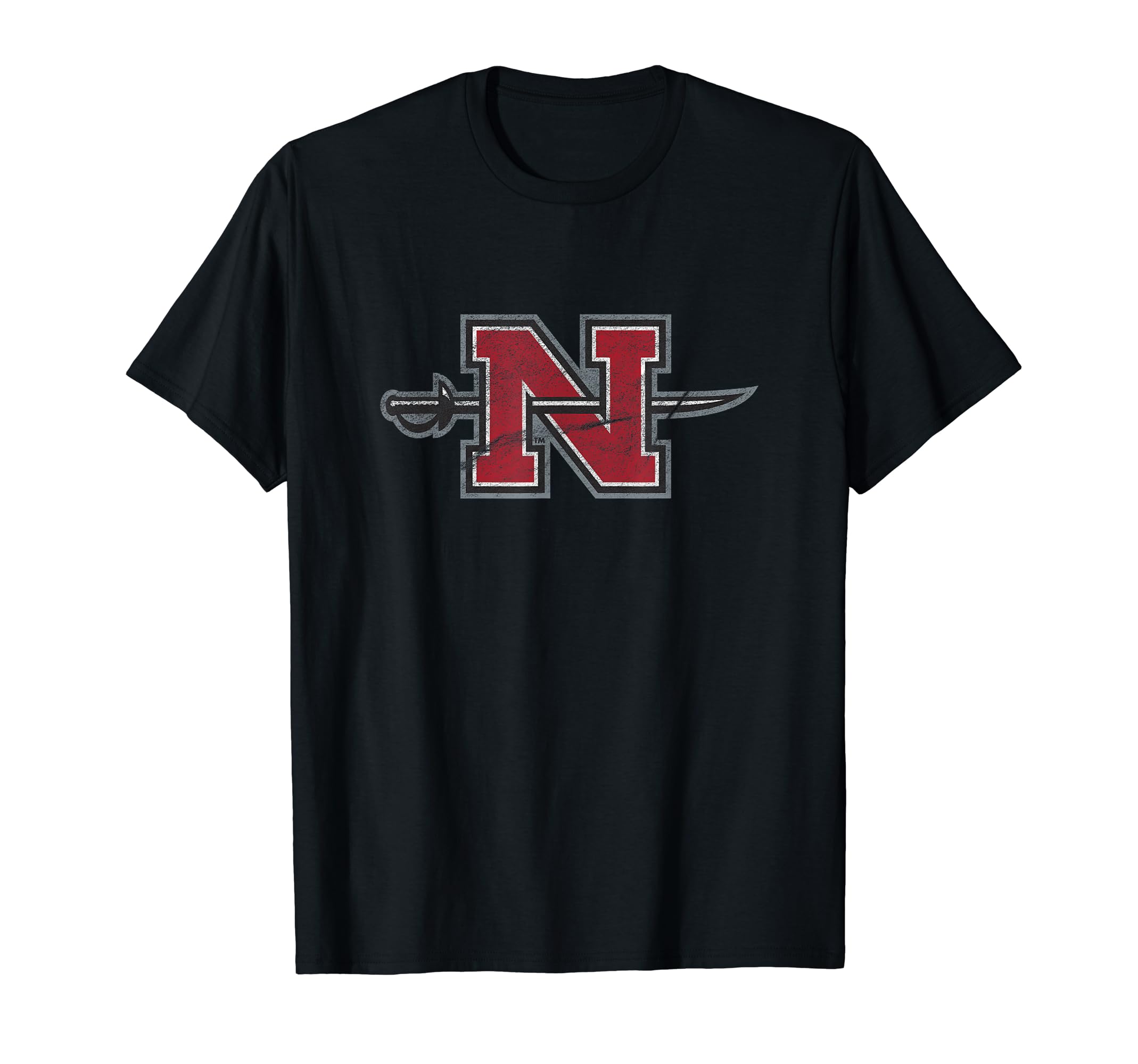 Nicholls State University Colonels Distressed Primary T-Shirt