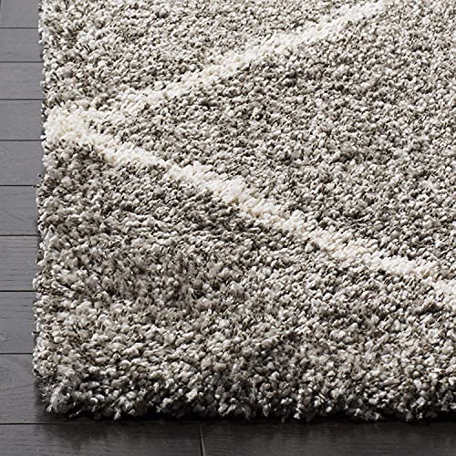 Image of Super Ultra Modern Soft Shaggy Handcrafted Anti-Skid Silk Touch Carpet, Size 12x12 Feet, Color MULTI1