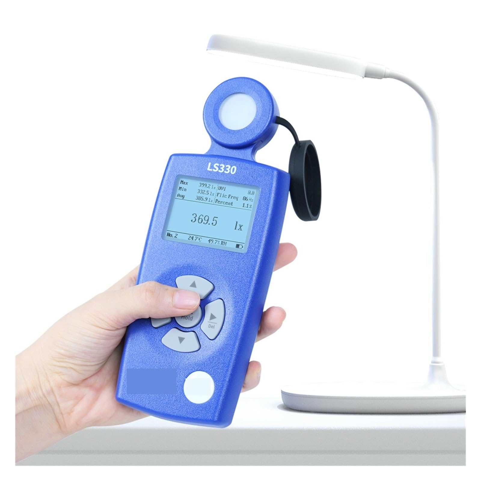 Spectrometer LS330 Lux Meter Light Lighting Spectral Illuminance Digital