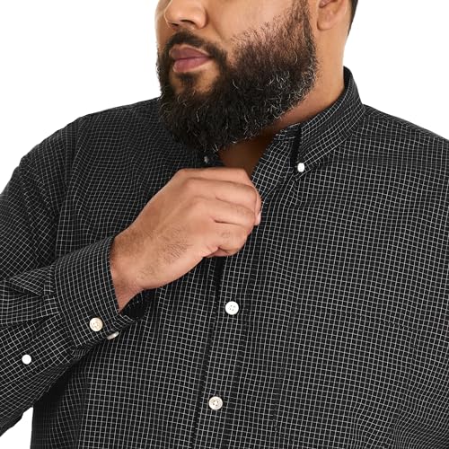 Van Heusen Men's Big and Tall Wrinkle Free Long Sleeve Button Down Shirt2