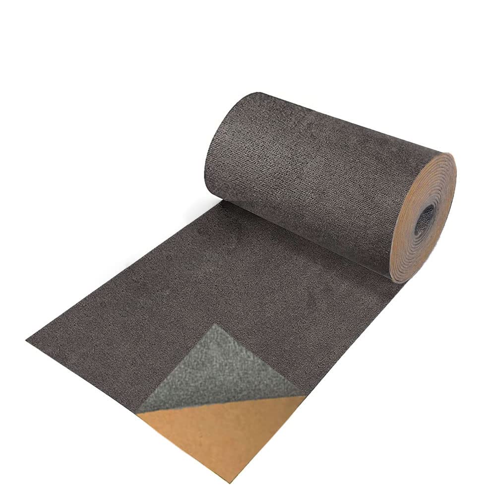 Velvet Repair Patch, Self-Adhesive Flannel Fabric Patch, Multi Colors, Microfiber Patch，Can be Used to Patch Sofas, Car Seats, Handbags and Tears (Dark Gray)