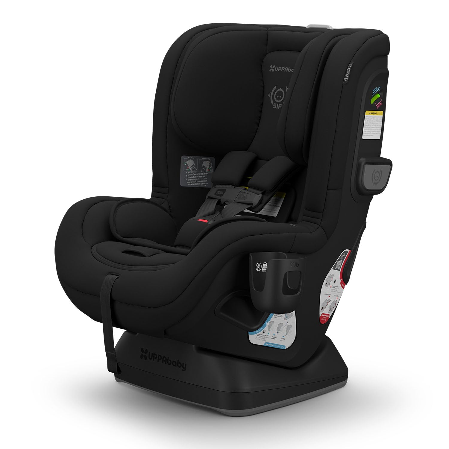 UPPAbaby Rove Convertible Car Seat - 2-in-1 Rear + Forward Facing - Quick + Secure 3-Step Install - Intuitive Safety Technology + Comfort Features -