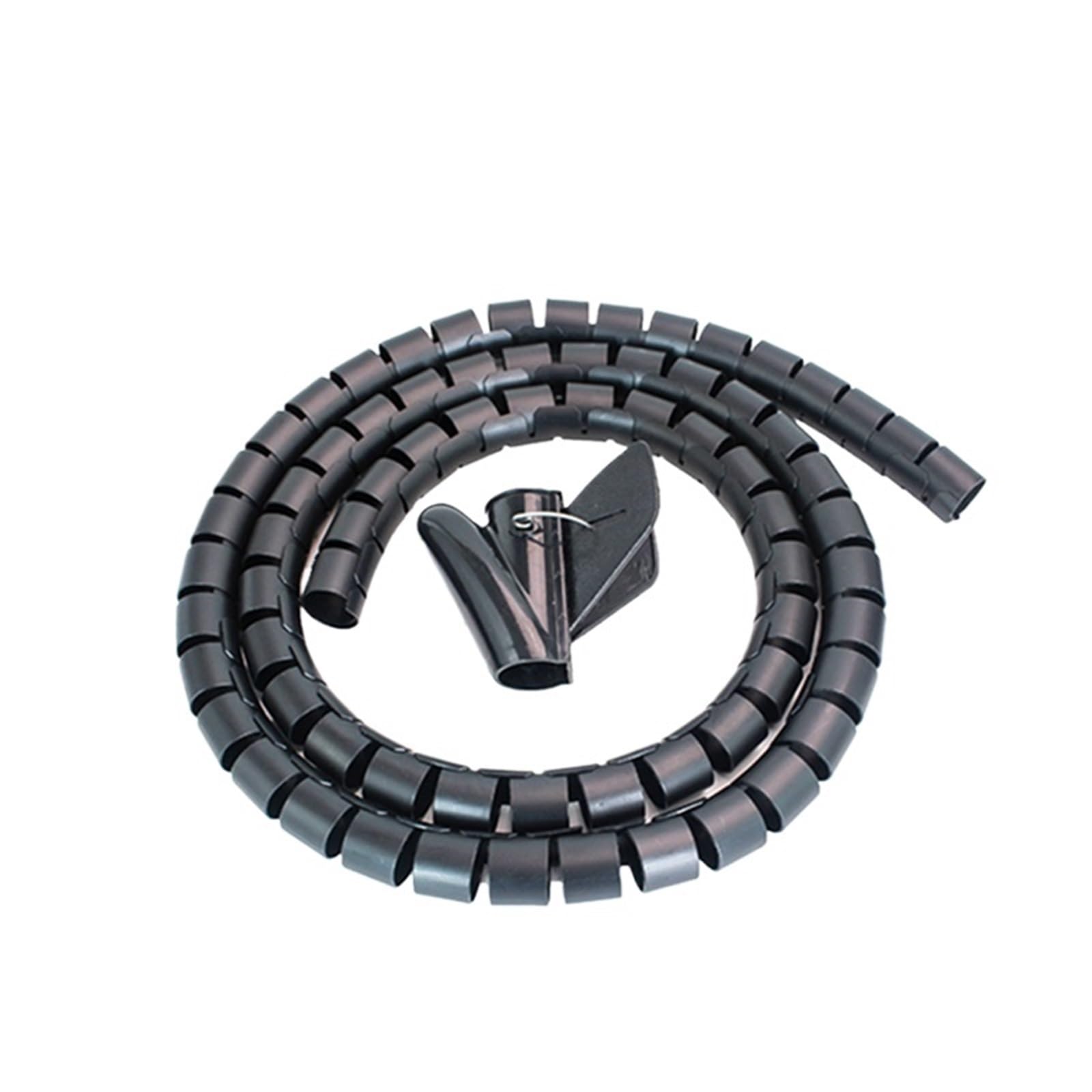 Tubo enrollador de Cables, Manguito Flexible for gestión de Cables en Espiral(12mm Inside Diameter)