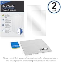 Vista 6 de BoxWave Protector de pantalla compatible con el monitor de videoconferencia curvo Dell 34 (C3422WE) – ClearTouch Crystal ToughShield 9H
