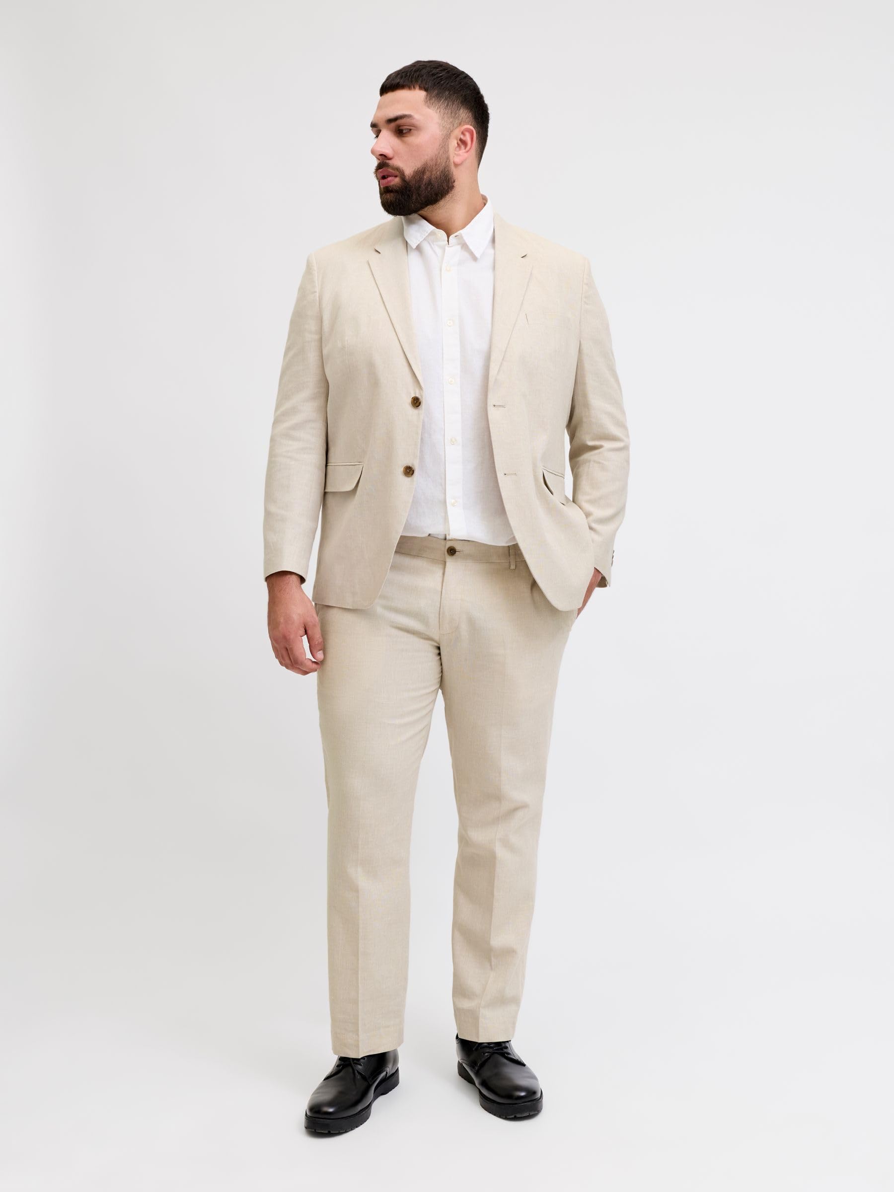 JACK & JONES Jprmartin Summer Blazer No06 Pls Jprmartin Summer Blazer No06 Pls Hombre (Pack de 1)