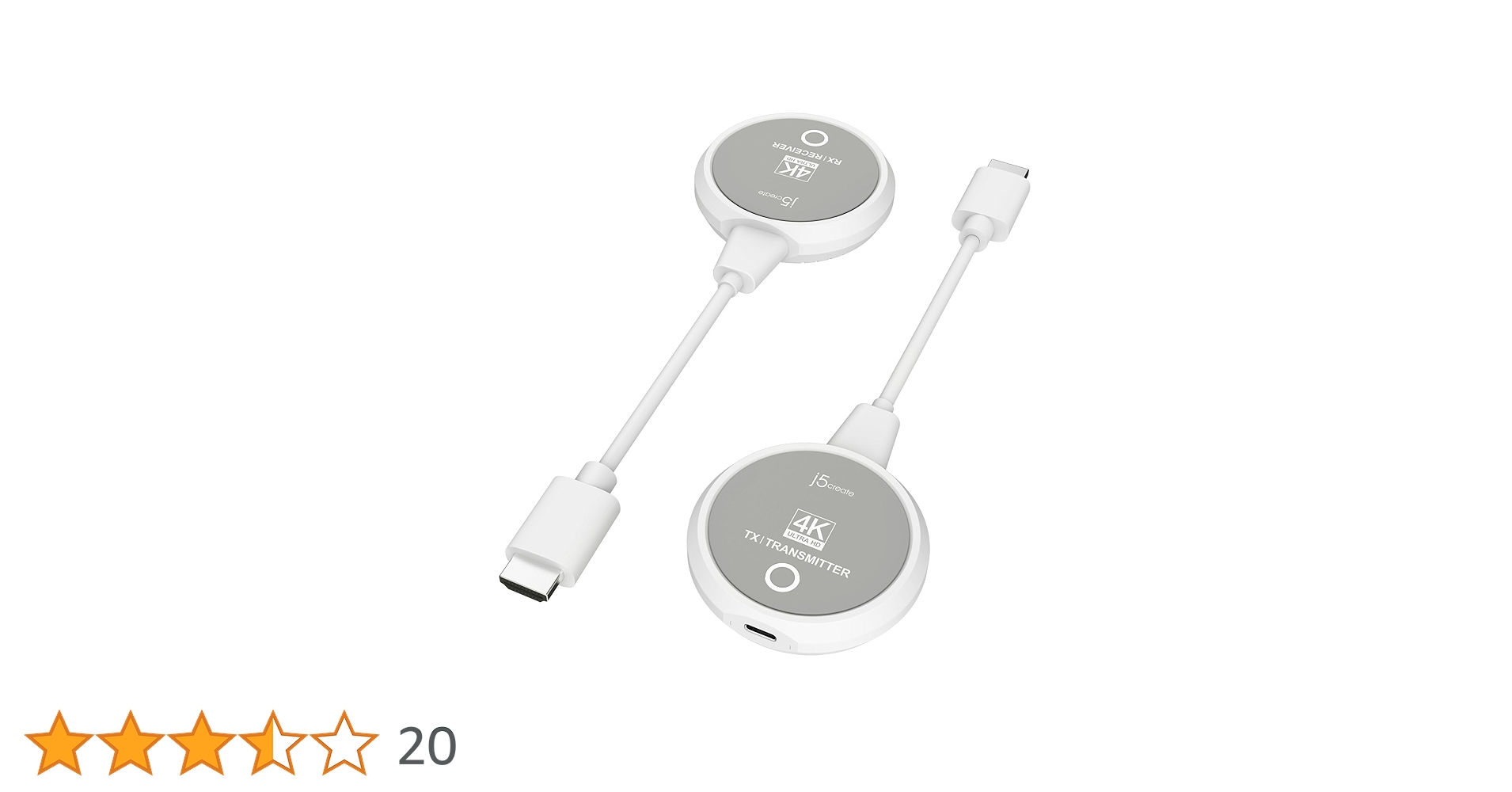 j5create 4K ワイヤレス HDMI 楽天市場】j5create 4K ワイヤレス HDMI HDMI to HDMI 受送信機