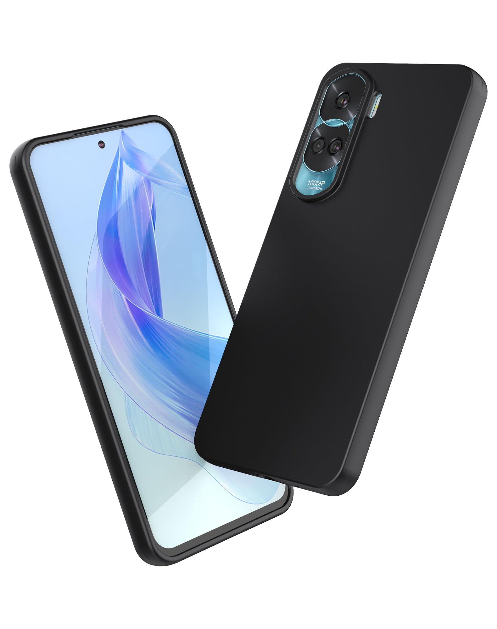 Coque Pour Honor 90 Lite, Étui Magnétique Transparent Avec Hybride TPU Bumper PC Dur Arrière, Housse De Protection Antichoc Silicone Case, (Clair