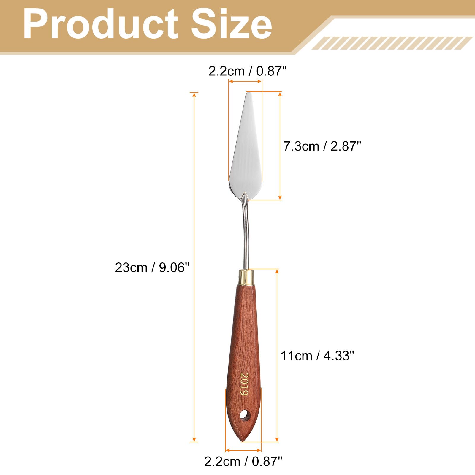 HARFINGTON Palette Knife Painting Tool 2.87