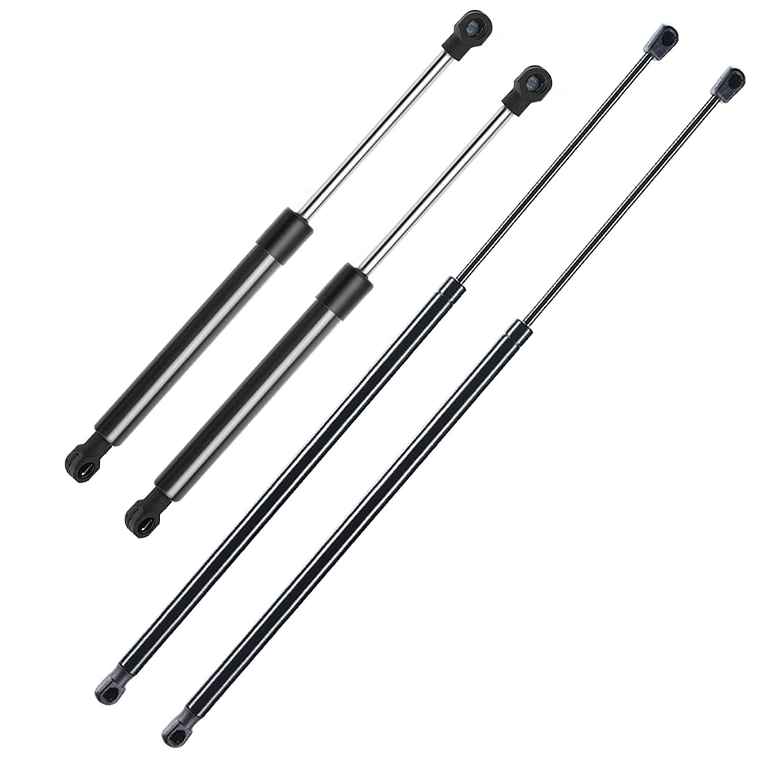 Frankberg 4x Gas Struts Bonnet Hood Tailgate Compatible with 5er Touring E61 All motors Estate 2004-2010 Replace# 51247178273