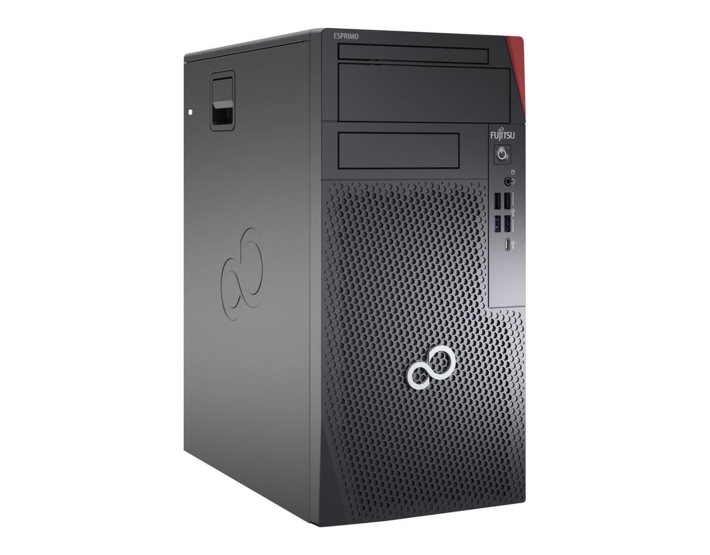 Fujitsu Esprimo P9010 MT, Intel Core i5 10600, 32GB RAM, 1TB SSD, DVD Brenner, Windows 11 Home, Norton Internet Security, Tower Computer PC (Generalüberholt)