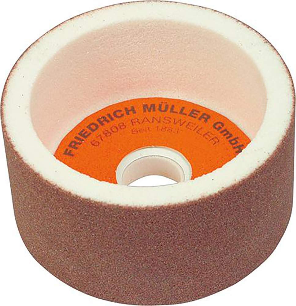 Ściernica garnkowa, korund szlachetny 100x50x20mm K80 Müller