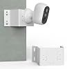 Eckhalterung für eufy Security eufyCam C35 Aluminium Montagehalterung Zubehör für Überwachungskamera außen & innen Weiß