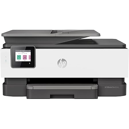 HP OfficeJet Pro 8034e Wireless Color All-in-One Printer with 1 Full Year Instant Ink,White