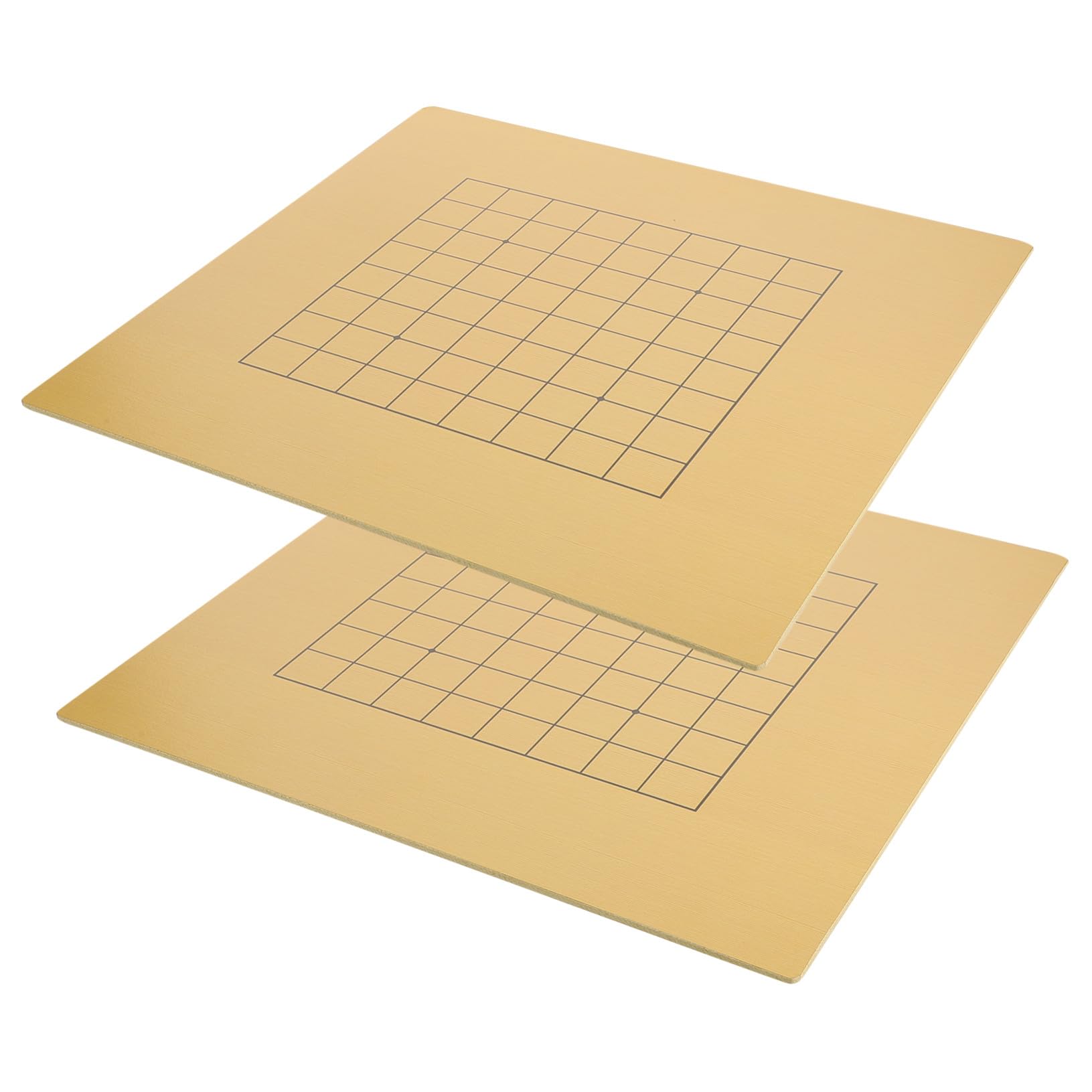 Plateau de Go en Bois Pliable Double Face Stable, Lot de 2 Pièces, Planches de Jeu pour Garçon et Filles, pour Voyages et Jeux de Société