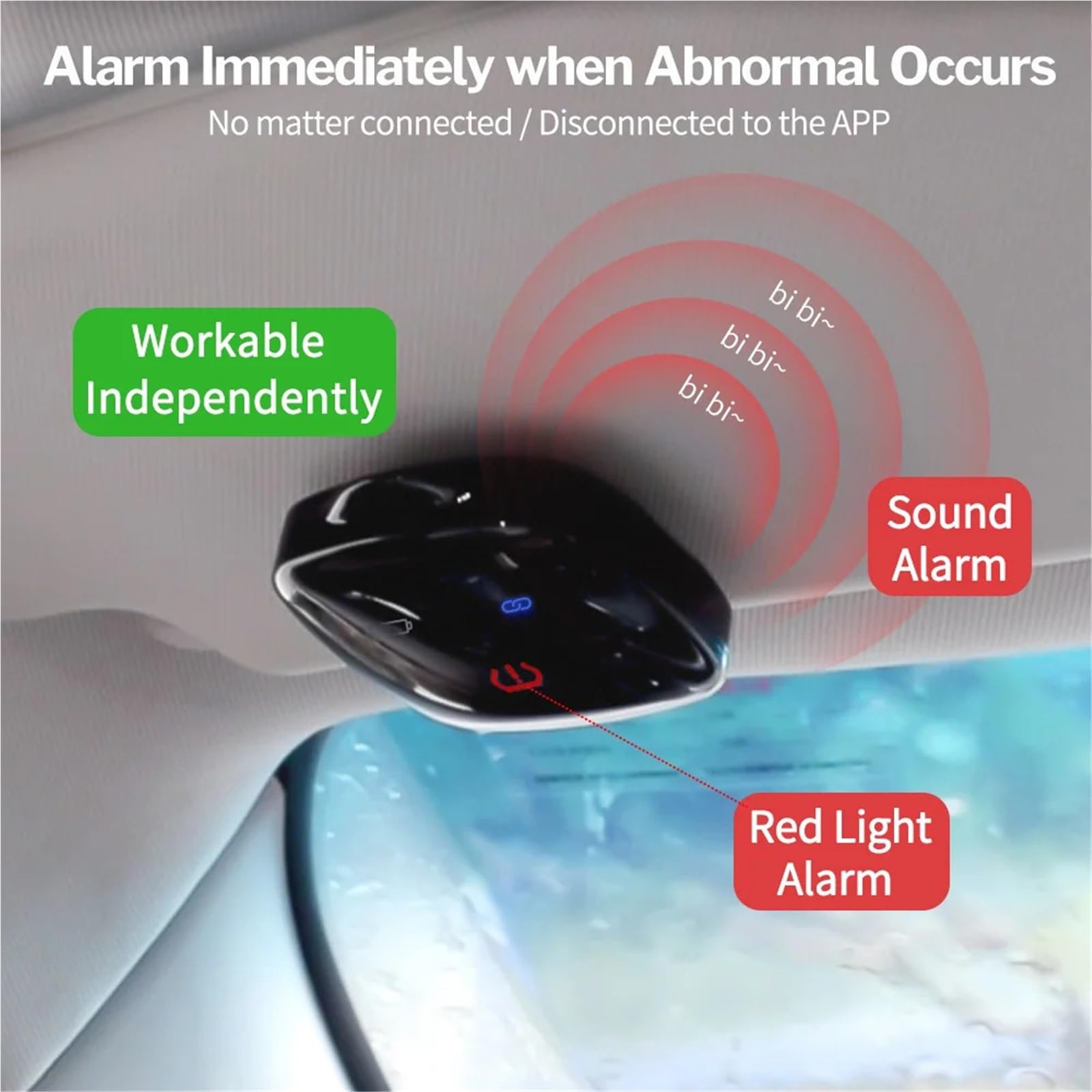 System monitorowania ciśnienia w oponach kompatybilny z Bluetooth do samochodów, motocykli, motocykli, rowerów, czujników TMPS, BLE Control(BL8M3 External Type)