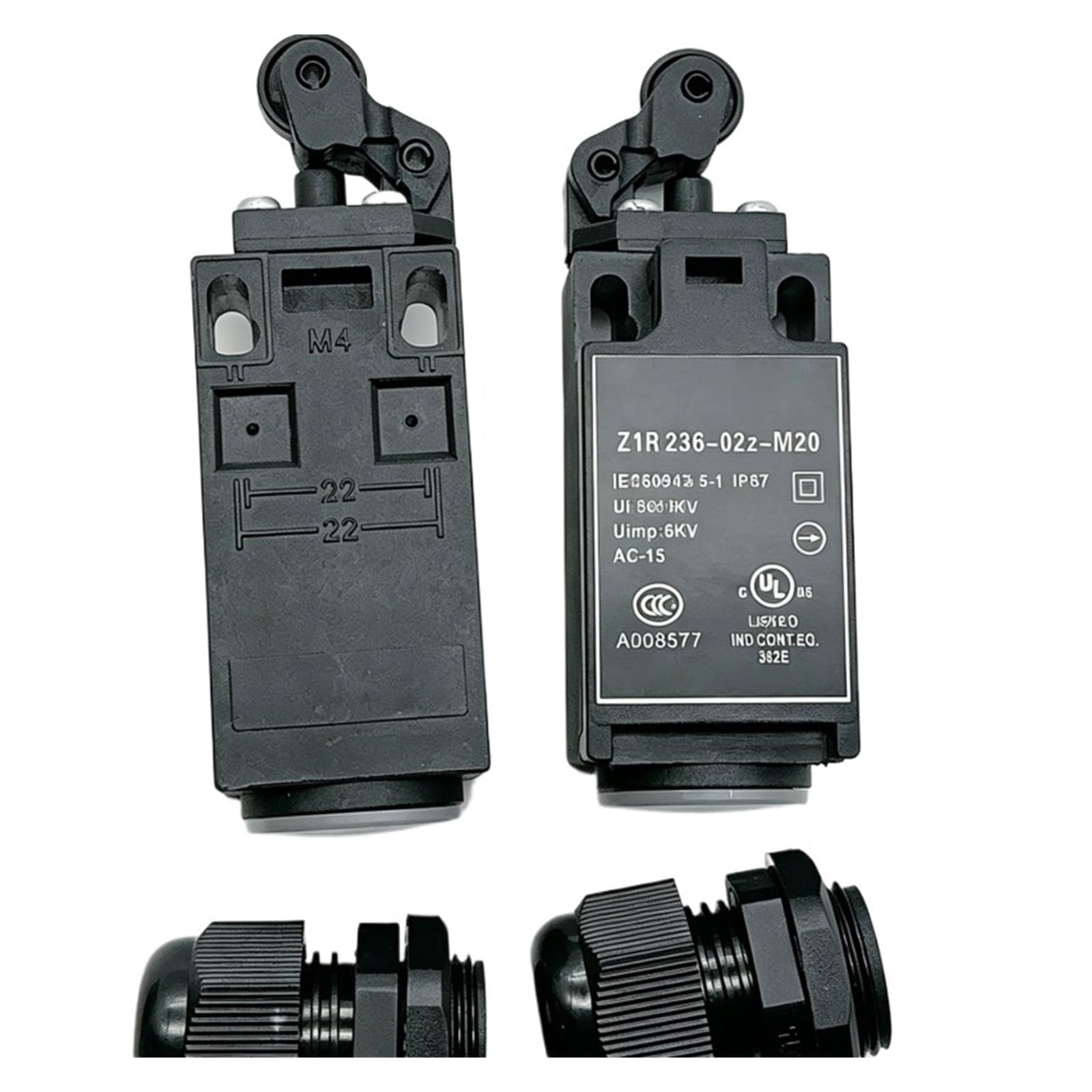 Cleufwko One Color 1Pcs Limit Travel Switch Zr236-11Z-M20 Z1r236-02Z-M20(Fpcd500)