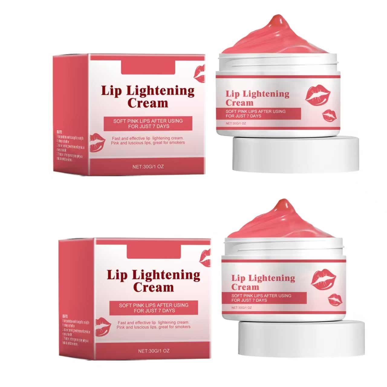 Cura delle labbra schiarente, balsamo per labbra schiarente, idratante e nutriente, illumina le linee sottili e la carnagione opaca, cura delle labbra