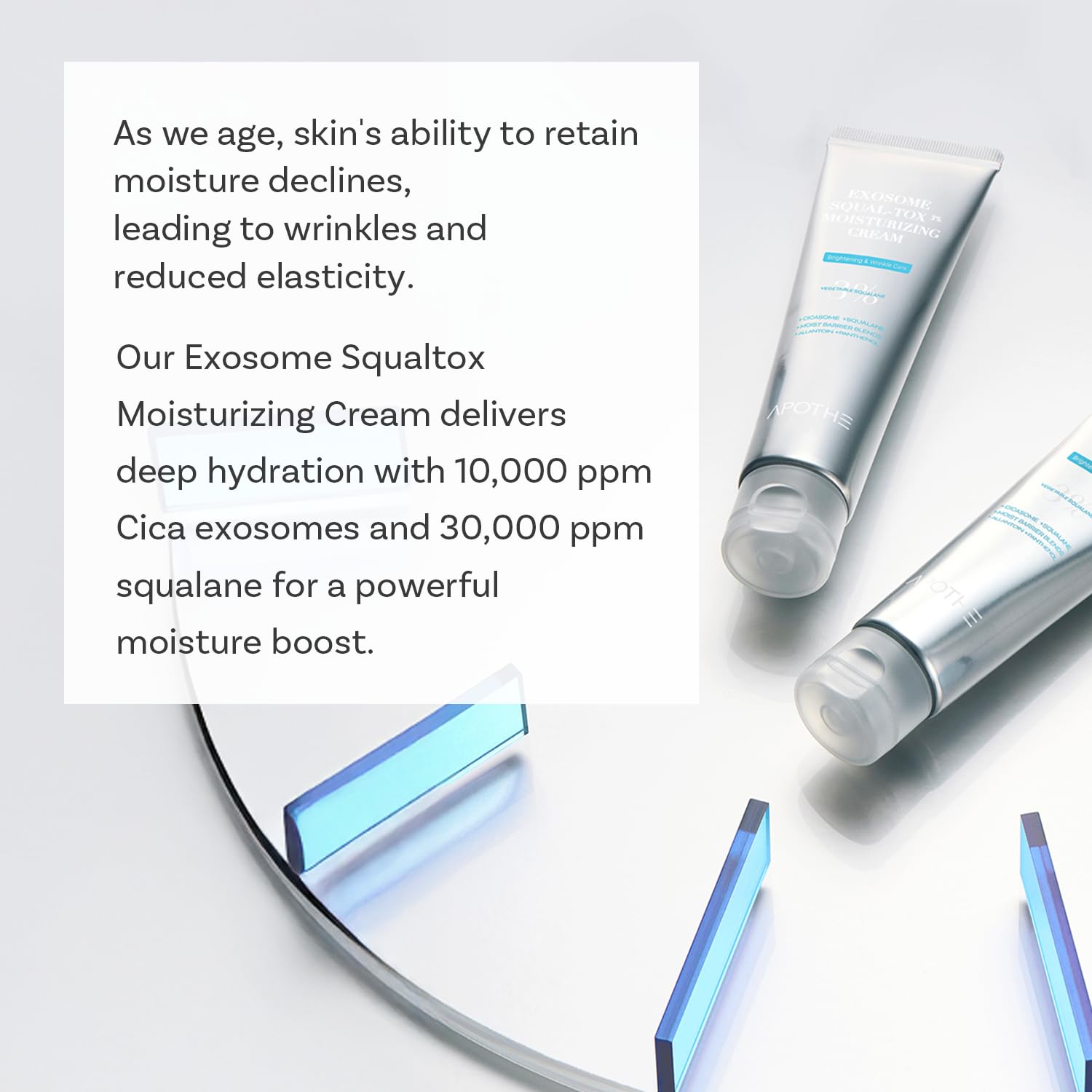 APOTHE Exosome Squal-Tox Moisturizing Cream 2.03 fl oz (60ml) – Long-Lasting Hydration, Firming, and Skin Barrier Strengthening with Squalane, Centella Asiatica, and Exosome Technology - Image 7