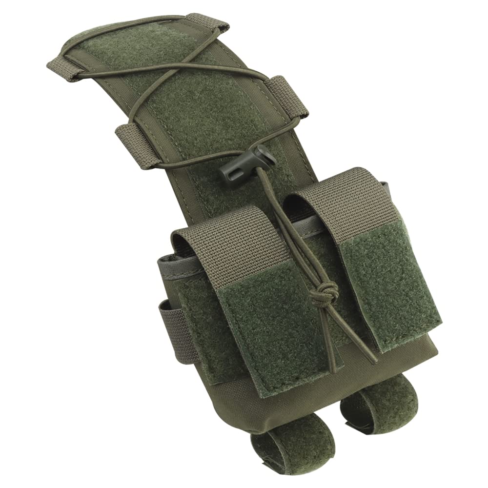 Tactical MK2 Helmet Battery Pouch Counterweight Bag Helmet Balance Weight Bag Airsoft Helmet Accessory