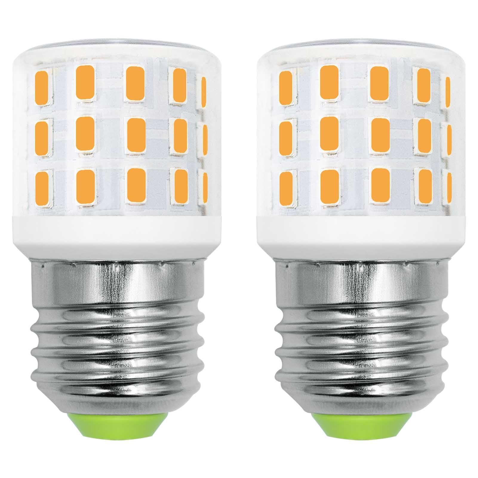E26 Refrigerator AC 100-265V 3 5W Replacement LED Light Bulb Equivalent 35W 40W Halogen Lamp 600Lm Warm White