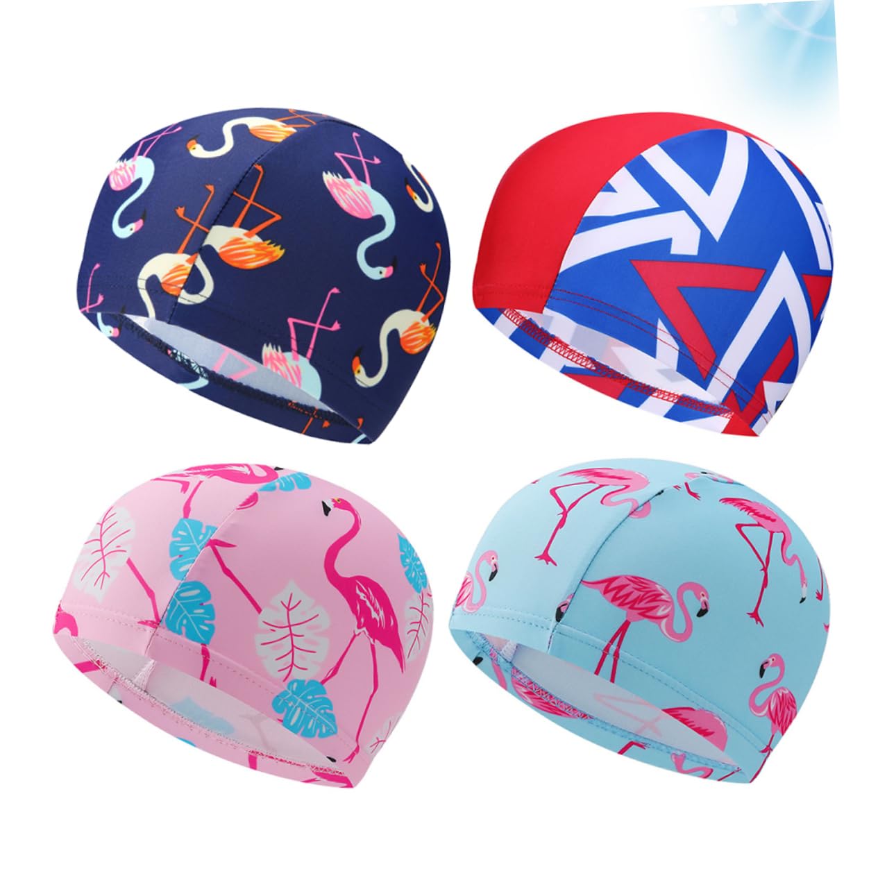 UKCOCO Cuffie Per Set Con Design Animato Elasticizzati Per Nuotare Leggeri E Confortevoli Per Ragazze E Ragazzi