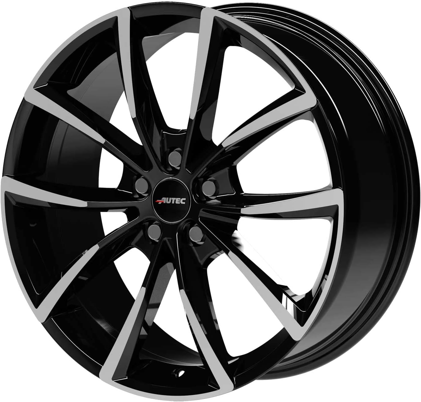 Autec rim ASTANA 9.0x20 ET35 5x112 Schwarz poliert compatible with CUPRA Formentor Ateca