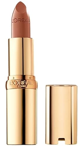 L'Oreal Paris - Lápiz labial Colour Riche Original, cremoso e hidratante, satinado con aceite de argán y vitamina E, Ginger Spice, 1 unidad