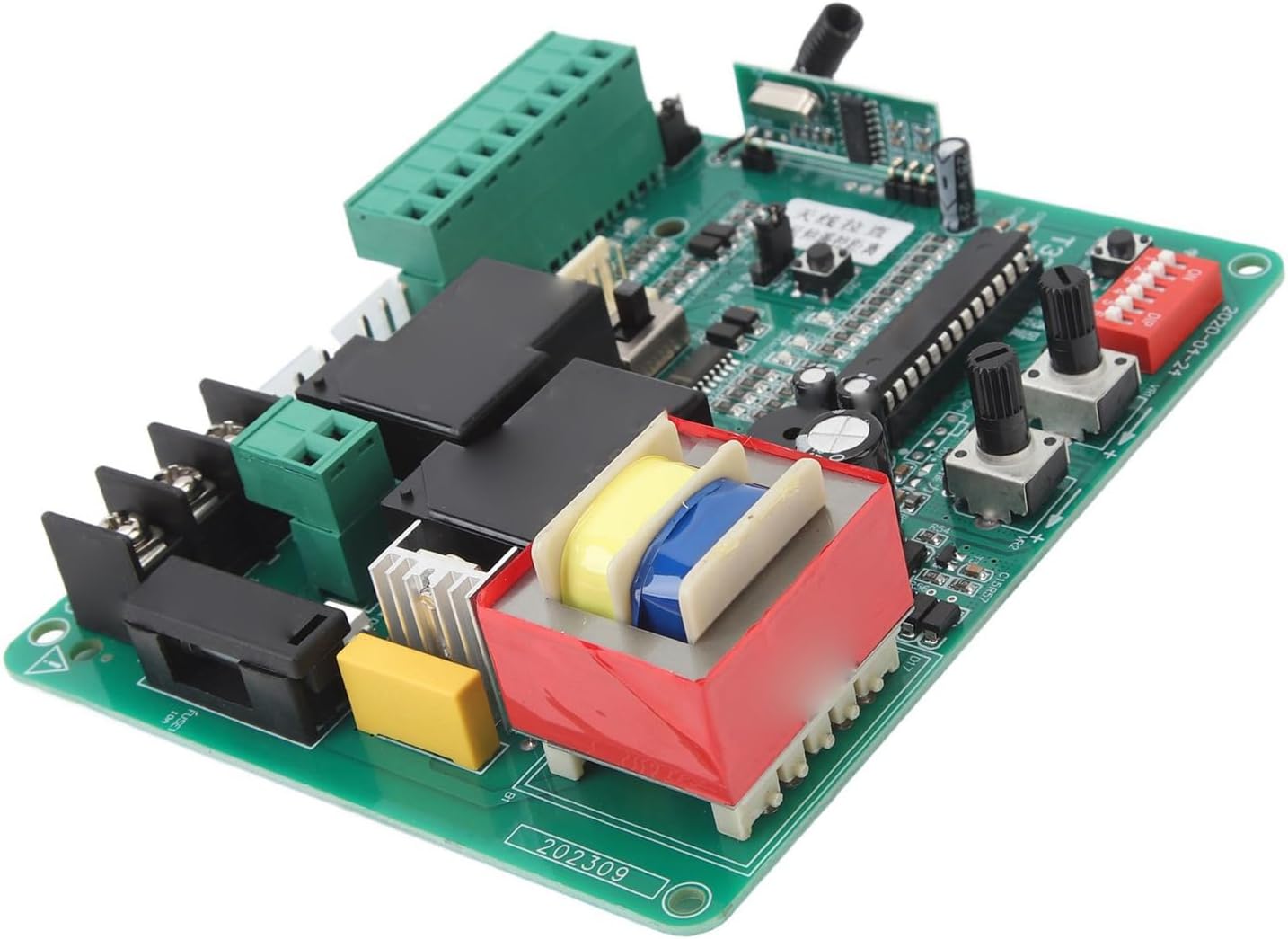 Universal Sliding Gate Opener Control Board Advanced Microcomputer Electronic Circuit Board for Automatic Sliding Gate Motor Controller 130x108mm (110V)