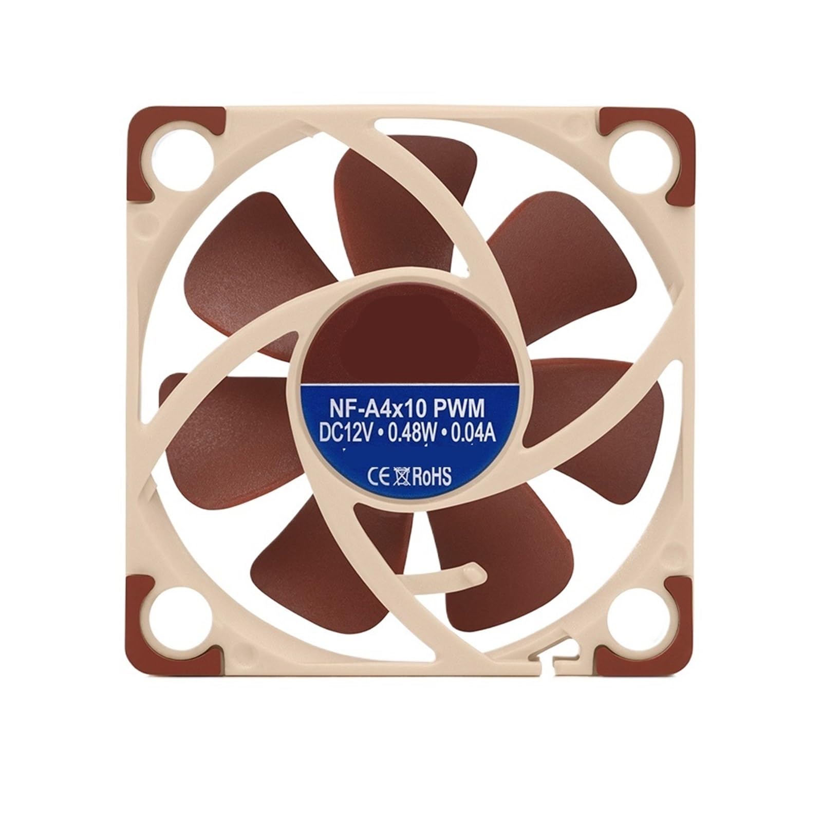 JJKKOZVQF NF-A4x10 PWM 40mm 12v 5v Cooling fan 3pin 4pin PWM quiet Radiator For Computer Case Cooling CPU cooler fan Replace(5V 4PIN PWM)