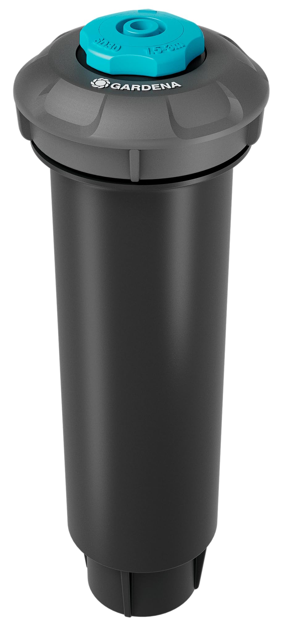 Gardena Sprinkler System Pop-up Sprinkler SD30: Pop-up Irrigation System for Small lawns up to 30 m², Range from 1.5–3 m, with Spray Nozzle, 1/2 inch Male Thread (8241-20)