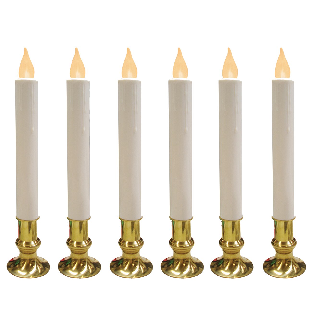 Photo 1 of *USED - UNABLE TO TEST* Brite Star Battery Operated Candles, 6-Pack