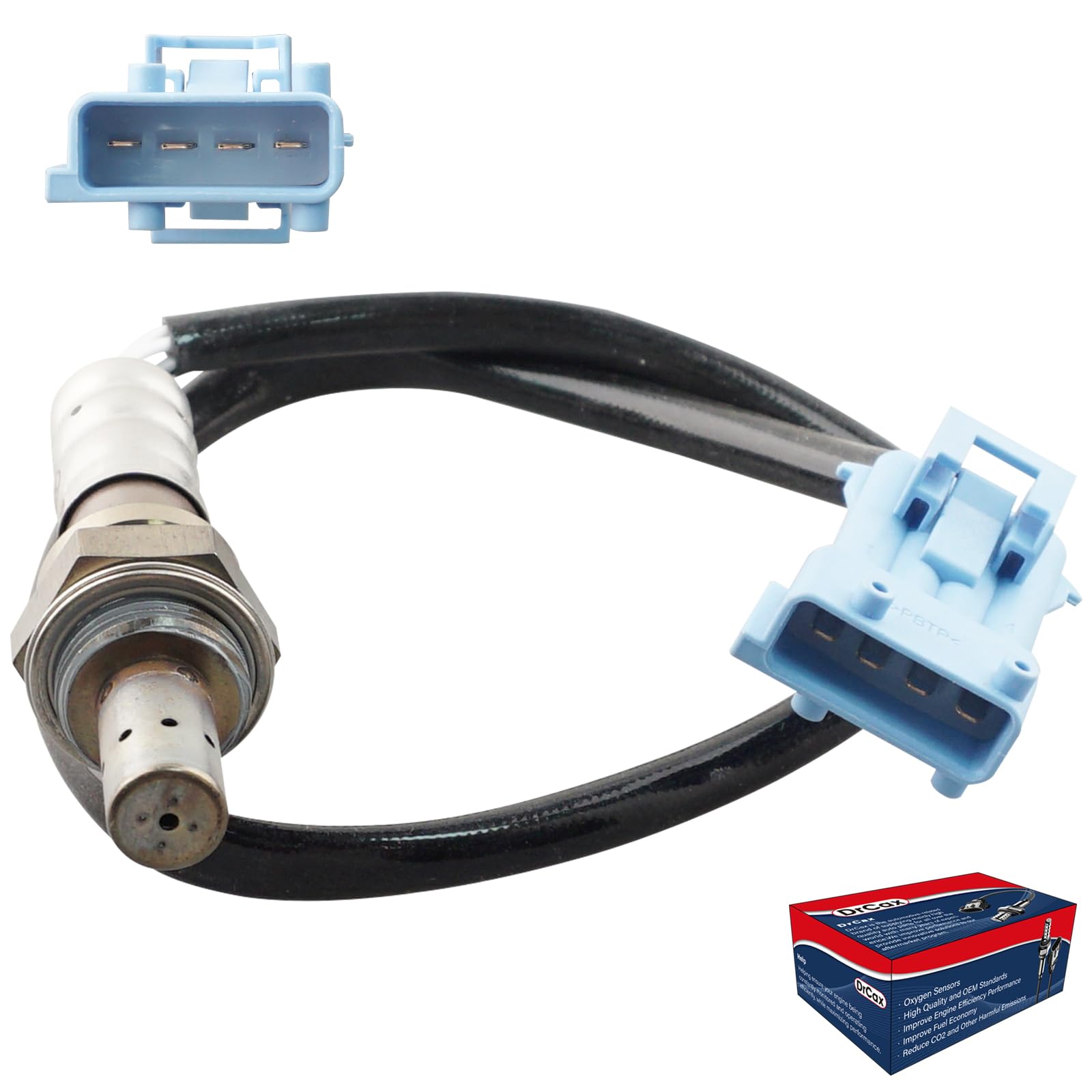 DrCax 234-4488 Oxygen O2 Sensor Downstream Heated Air Fuel Ratio Compatible with Mini Cooper 2007-2015 Cooper Countryman 2011-2016 Cooper Paceman 2013