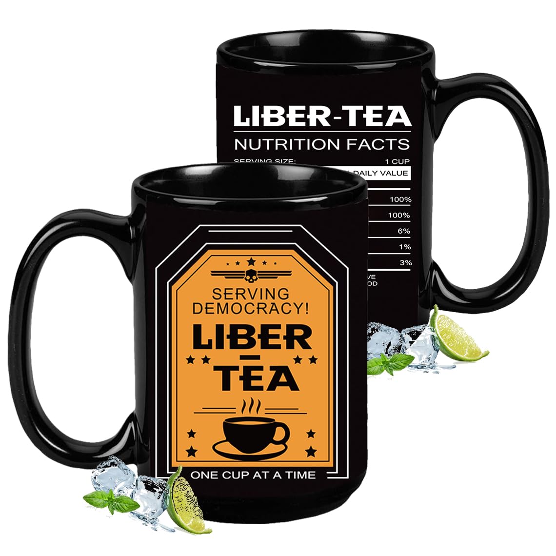 Cessfle Helldivers 2 Mug 11oz, Helldivers 2 Merch, Novelty Helldivers 2 Cup Gift for Gamer, Cup Of Liber-Tea Ceramic Coffee Mug, Funny Coffee Cup Gift for Men Women Husband Black 1 pcs