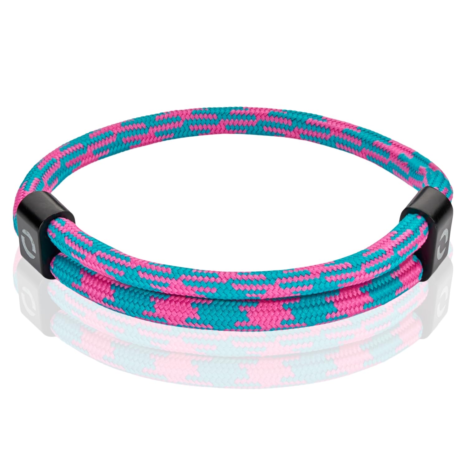 Mint & Pink Paracord Bracelet | Playful Gift | MintPink Color 19