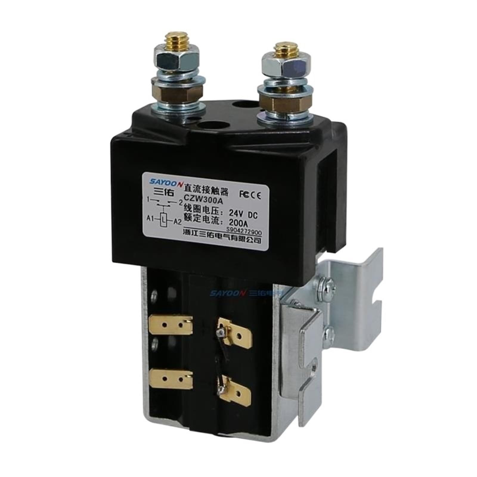 Contacteur CC pour batterie de navires et alimentation marine