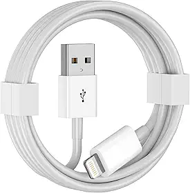 Cabo para carro Apple Carplay, cabo carregador de carro de 1,8 m, cabo USB A para Lightning compatível com iPhone 14 13 12 11 Pro Max XR XS X 8 7 6 Plus SE Cabo de carregamento para iPad