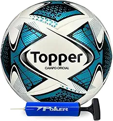 Bola de campo Oficial Topper Slick Cup TechFusion + Bomba de Ar