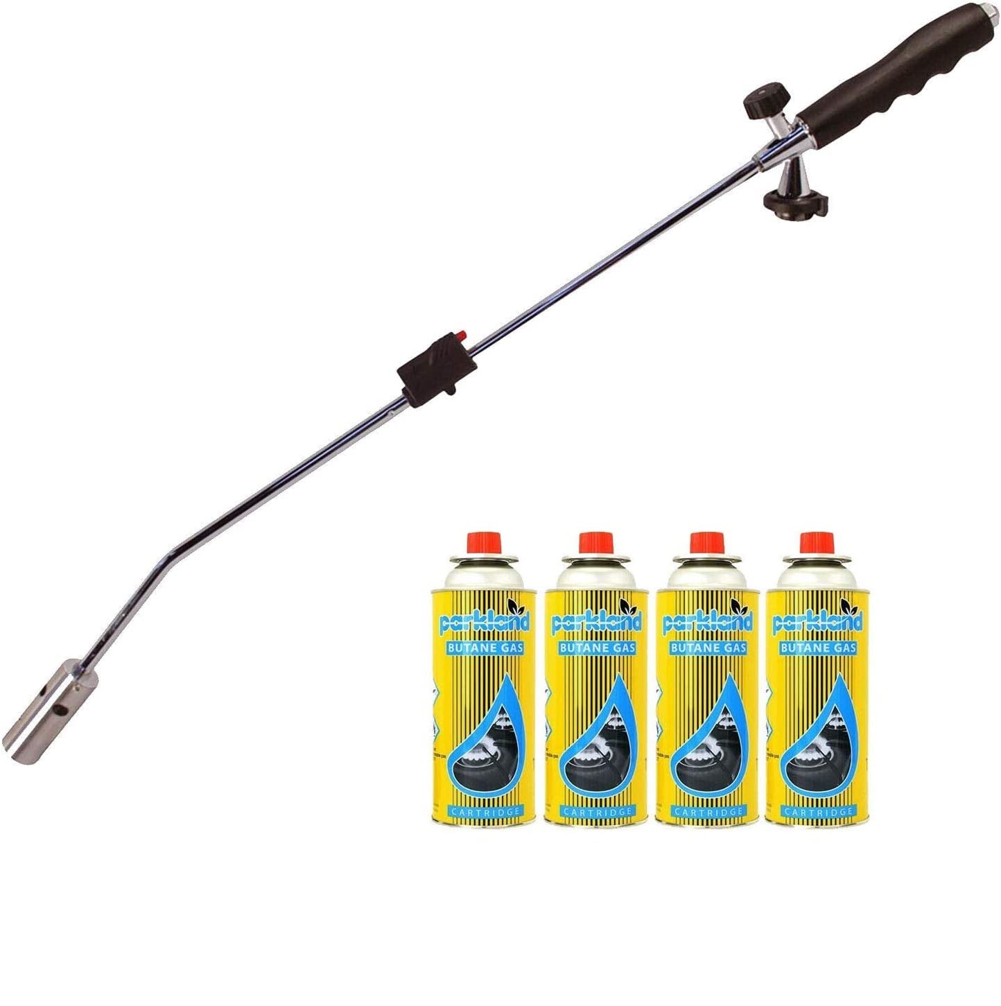 Buy Butane Weed Burner Canister Blowtorch Garden Torch Weeds Killer