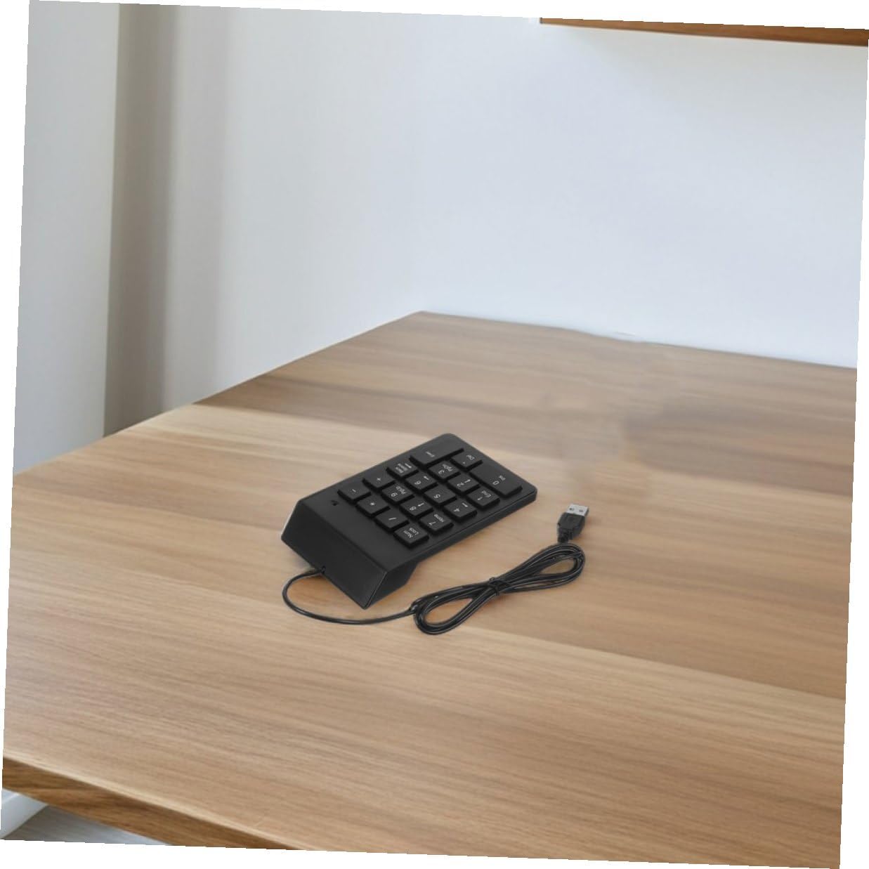 NUOBESTY 2pcs USB Numeric Keypad Number Pad 18 Keys Financial Accounting Keyboard Portable Mini Number Keyboard for Laptop PC Desktop Notebook