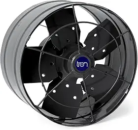 Ventilador/Exaustor Axial Industrial para Churrasqueira Grafite 250mm Bivolt