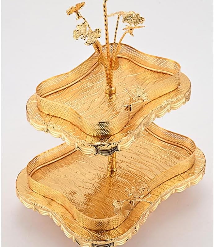 Living Room Ironwork Fruit Plate Ornament Dim Sum Dish Household Pallet