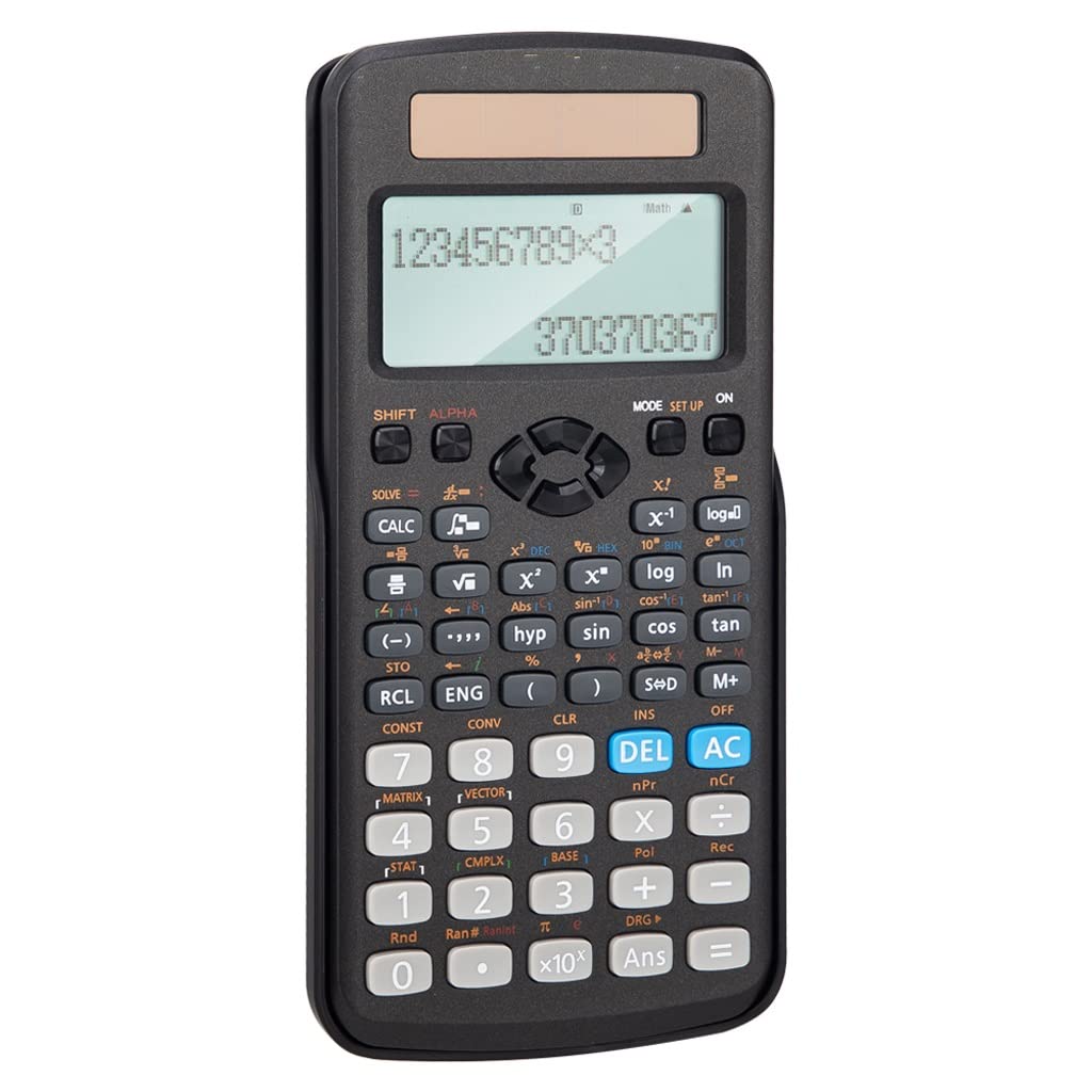 JFDBGU Calcolatrice scientifica 417 Funzione Calcolatrici Standard INGEGNERIO STUDALI Middle High School Supplies Electronic Calcu
