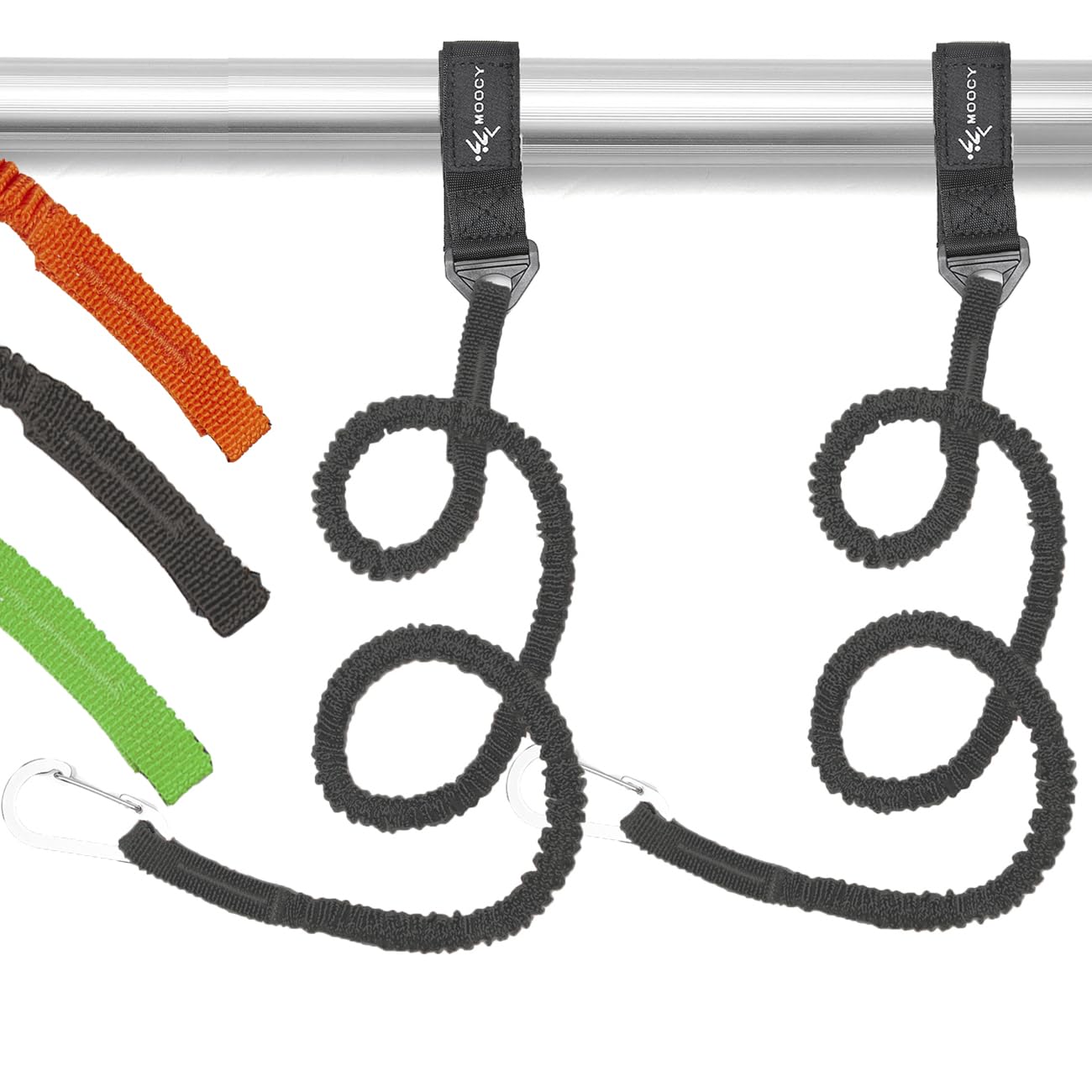 MOPHOEXII Kayak Paddle Leash Kayak Rod Leash Kayak Paddle Lanyard Stretchable Coiled Lanyard Leash Kayak Fishing Accessories for Kayak and Paddles