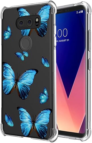 Miniatura 6 de Funda para LG V30/V30S ThinQ/V35 ThinQ/V30+/V30 Plus, US998 Linda funda, transparente y flexible TPU funda de silicona suave de goma suave para LG