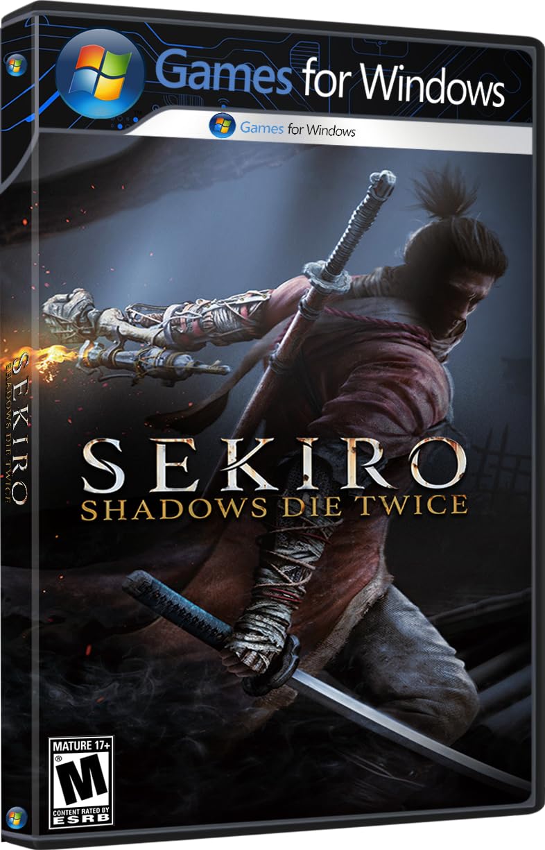 SEKIRO: SHADOWS DIE TWICE Pc Game DVD For Windows With Box