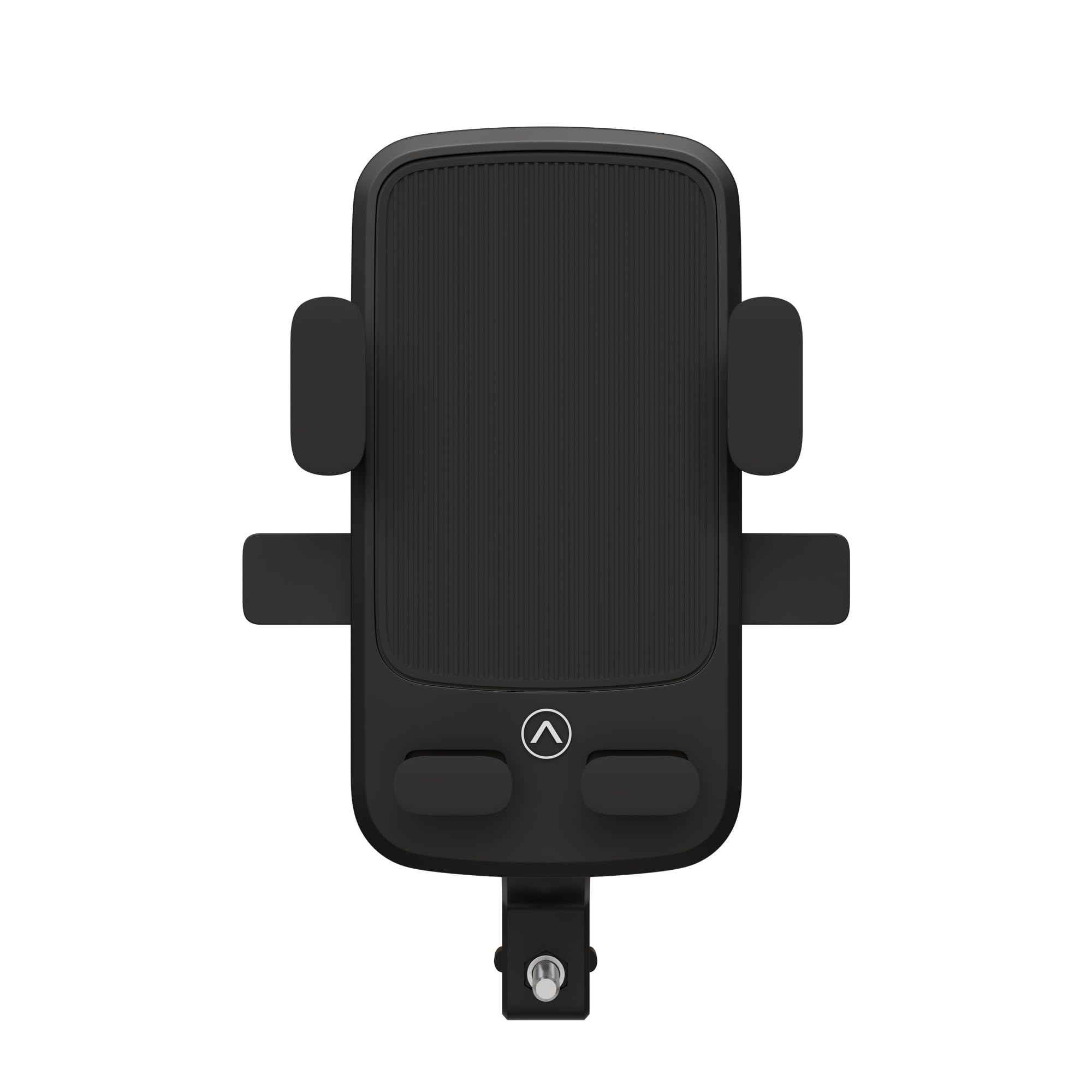 JCBL ACCESSORIES M1 Bike Mobile Holder, High Stablized Design, Shock-Absorbing Silicone Pads, Strong Grip, Metallic Frame for 4.7 to 6.7 inch Mobiles(Black)