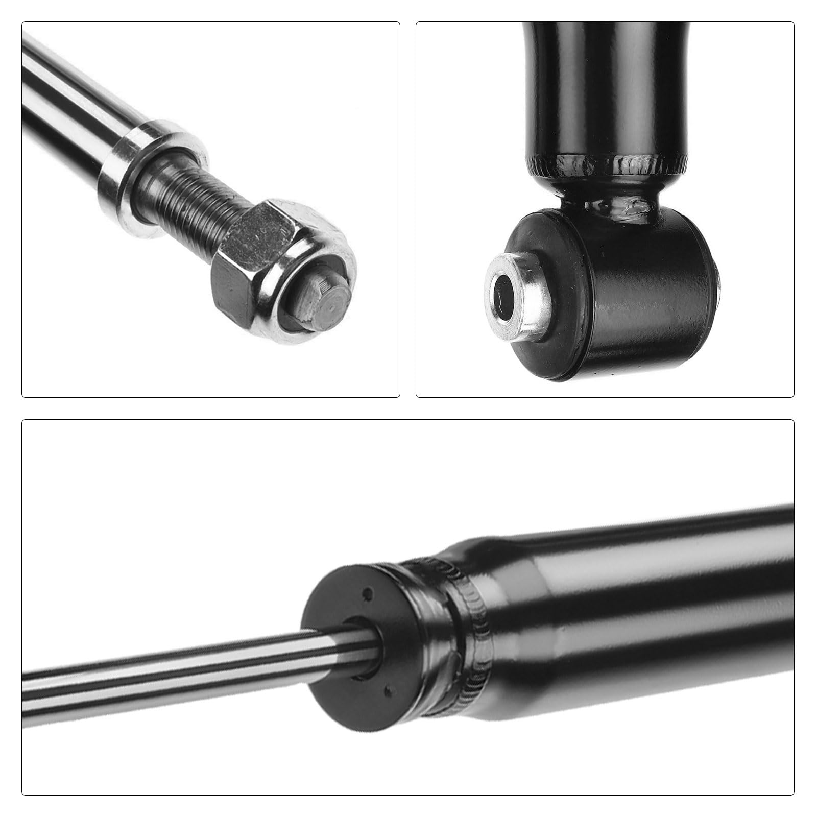 Frankberg 2x Presión del gas del amortiguador Eje Trasero Compatible con C4 I LC 2004-2011 C4 Coupé LA 2004-2011 C4 Berlina 2006-2011 307 3A/C 2001-2014 308 CC 4B 2009-2014