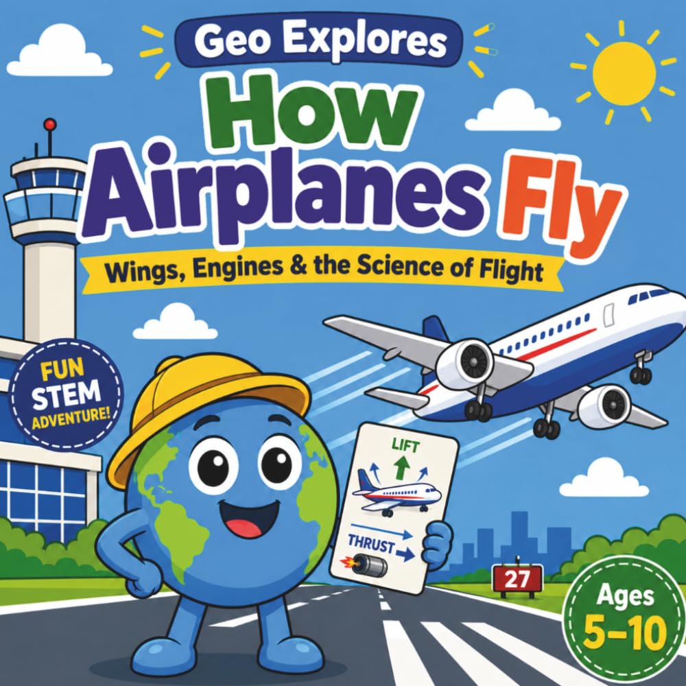 Geo Explores How Airplanes Fly: Wings, Engines, Turbulence & the Science of Flight (Geo Explores Adventure)