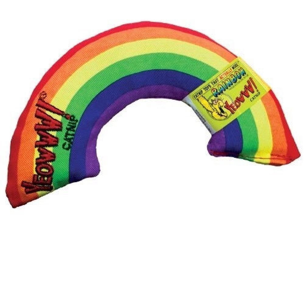 Yeowww Catnip Rainbow Toys Cats Kitty Supplies Pet Fun Play