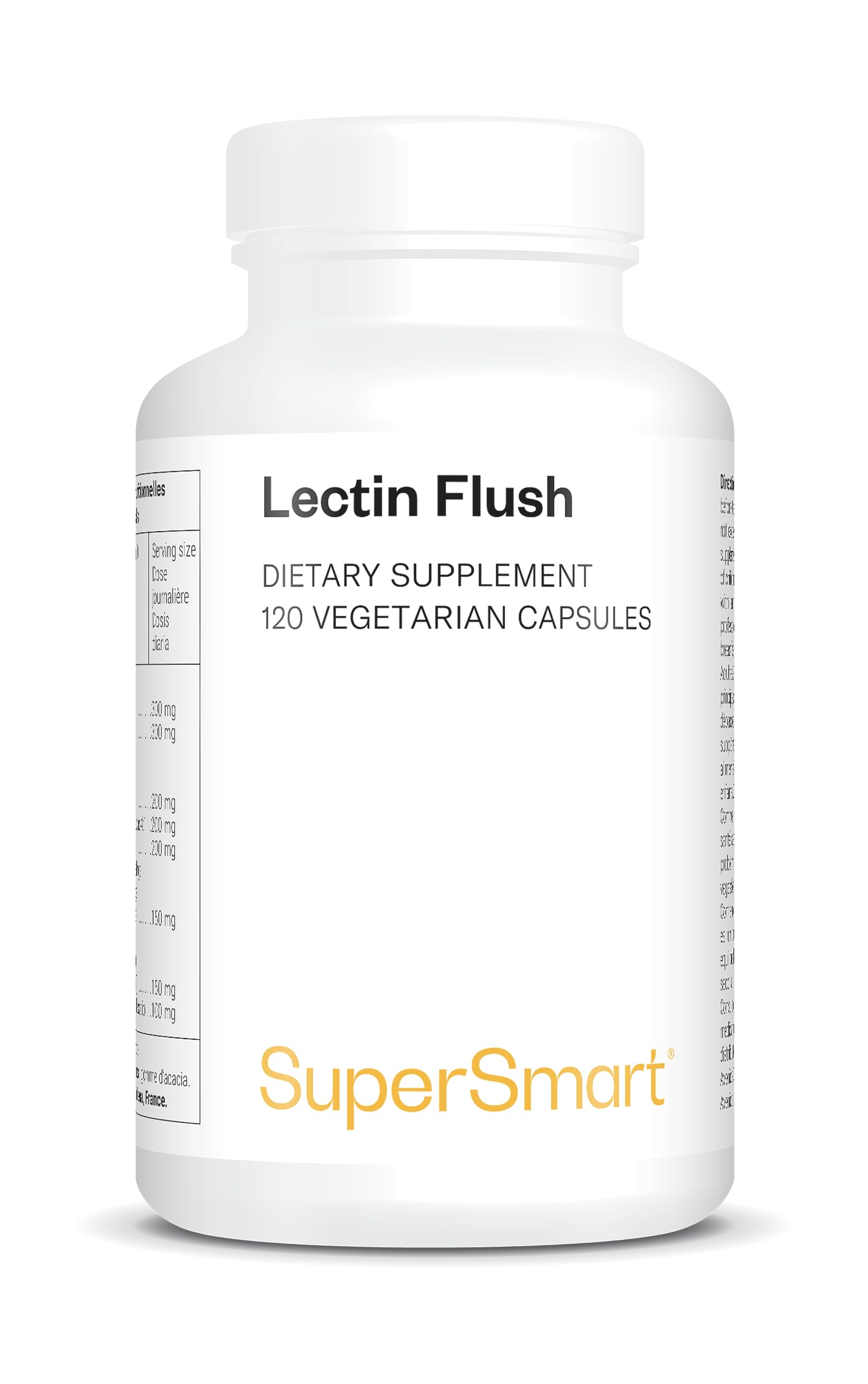 Lectin Flush - Contient un Extrait de Curcuma Phytosomal - SuperSmart